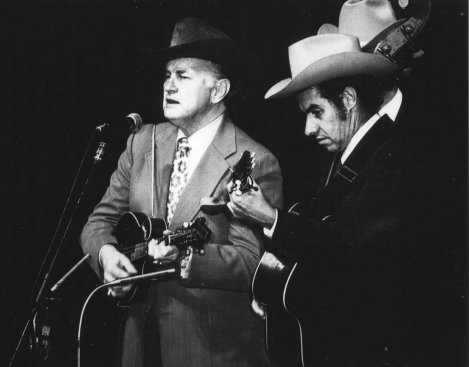 Bill Monroe and Ralph Lewis